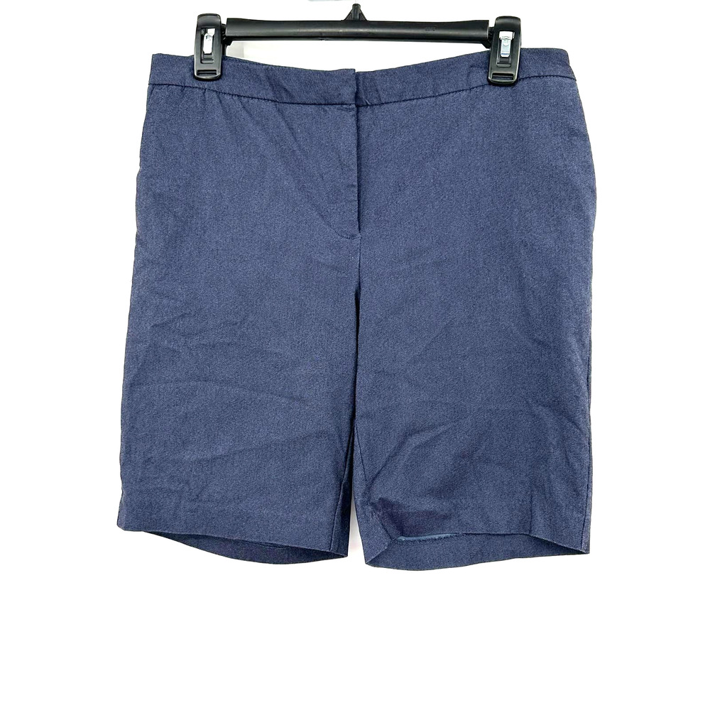 Mario Serrani Italy size 4 blue bermuda length shorts